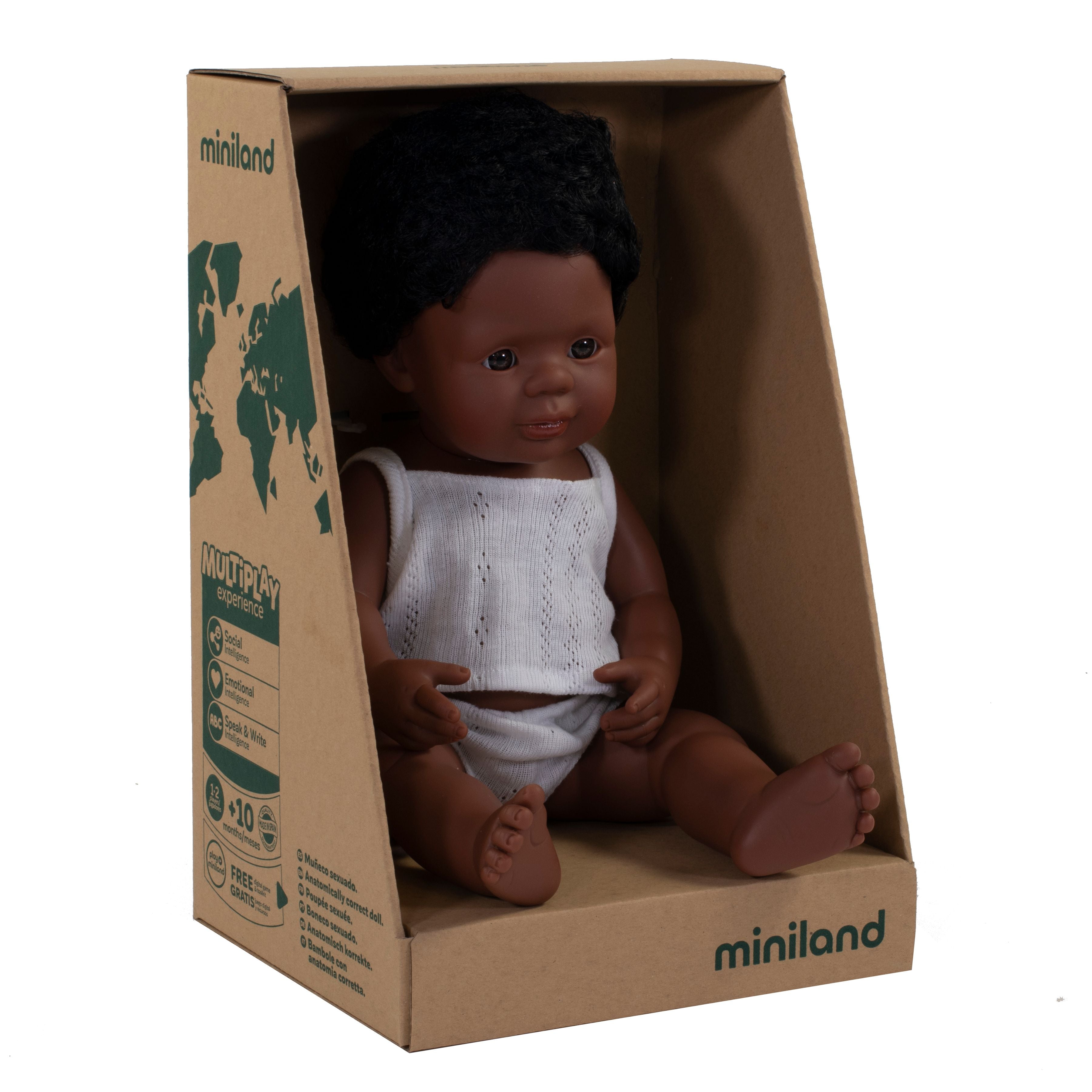 Baby Doll African American Boy 15