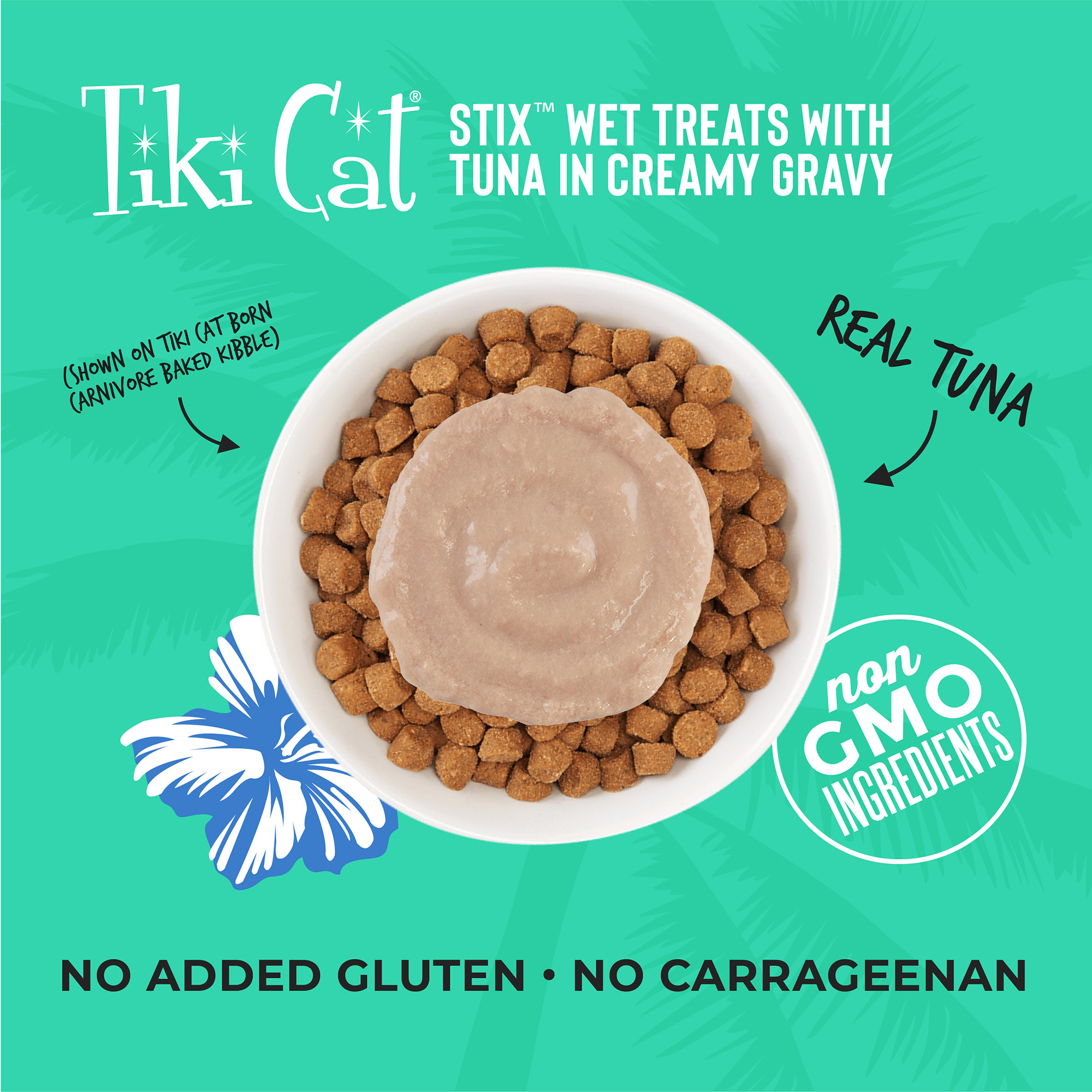 Tiki Cat Stix Tuna Mousse Treats， 0.5 oz.， Count of 12