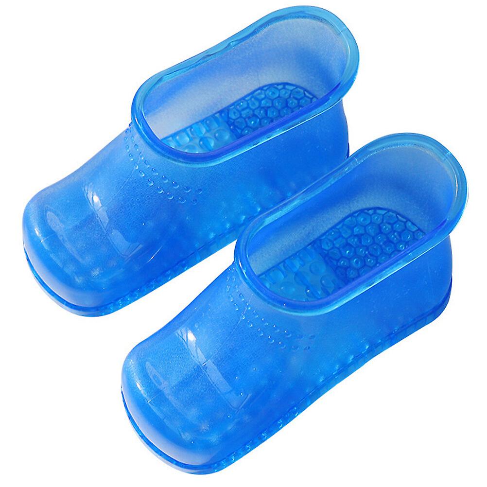 1 Pair Home Use Foot Bath Shoes Foot Bath Bucket Foot Bath Boot Container