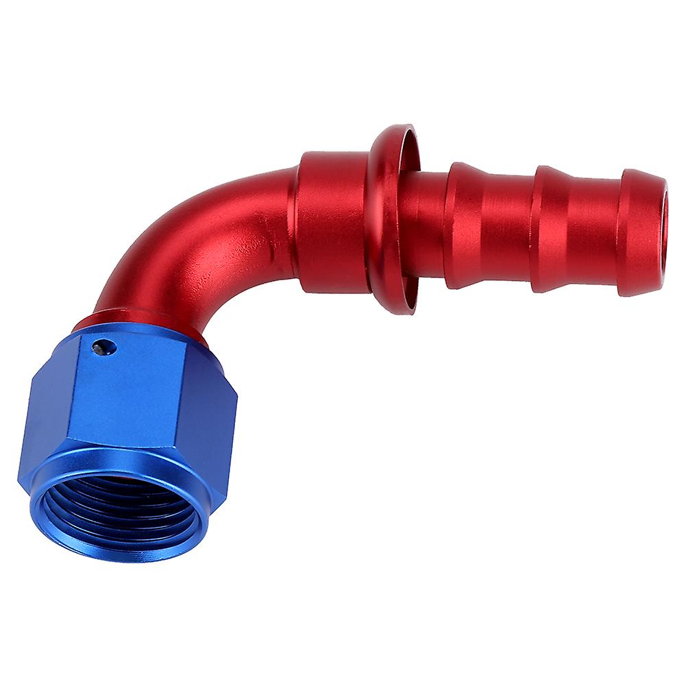 An10 Straight 45 90 180 Degree Push On Twist Lock Oil Gas Fuel Line Hose End Male Fitting