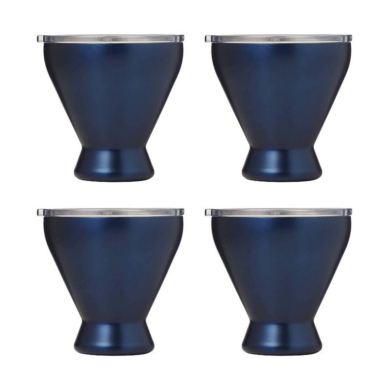 Cambridge 4-pc. Brushed Cocktail Tumbler Set