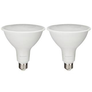 EcoSmart 90120150-Watt Equivalent PAR38 3-Way Dimmable Spot LED Light Bulb Daylight (2-Pack) 12PR383LMESDS23