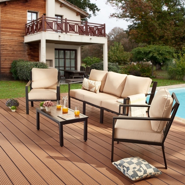 Patio Festival XBack 6Piece Outdoor Conversation Set