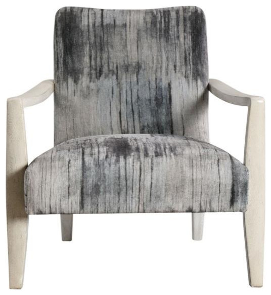 Uttermost 23587 Watercolor  31 quotAccent Chair   Farmhouse   Armchairs And Accent Chairs   by 1STOPlighting  Houzz