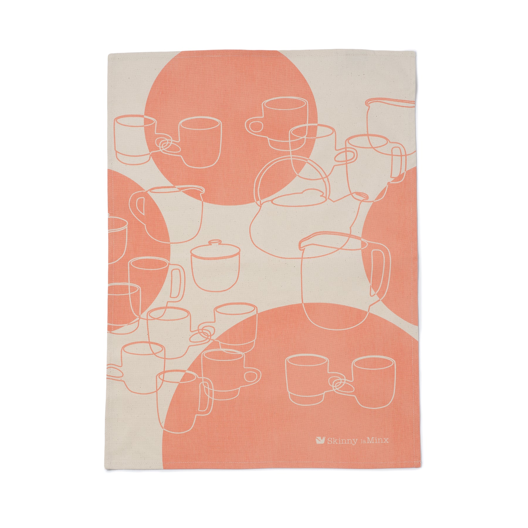 Heath Ceramics 75th Anniversary Tea Towel in Shell