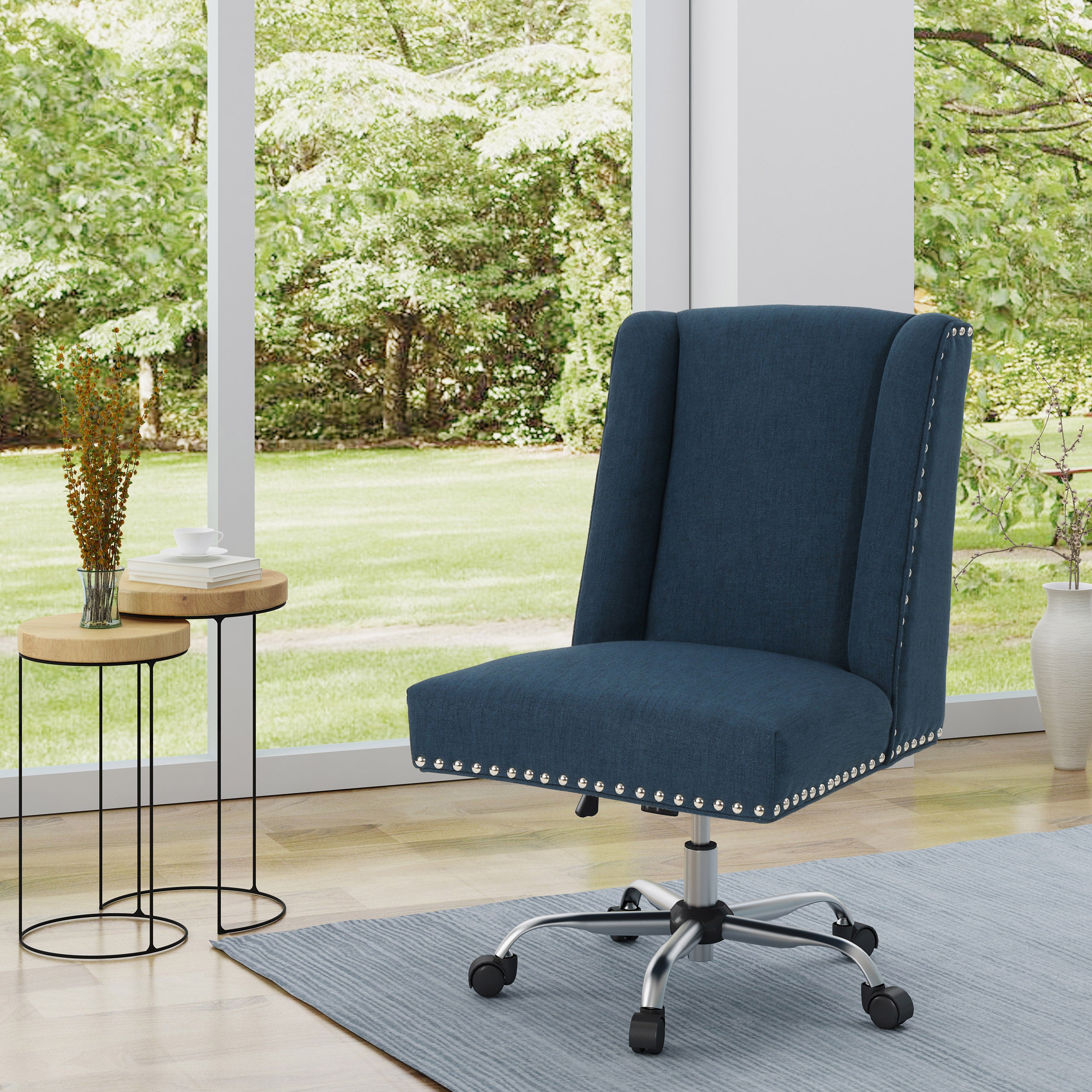 Quentin Home Office Fabric Desk Chair