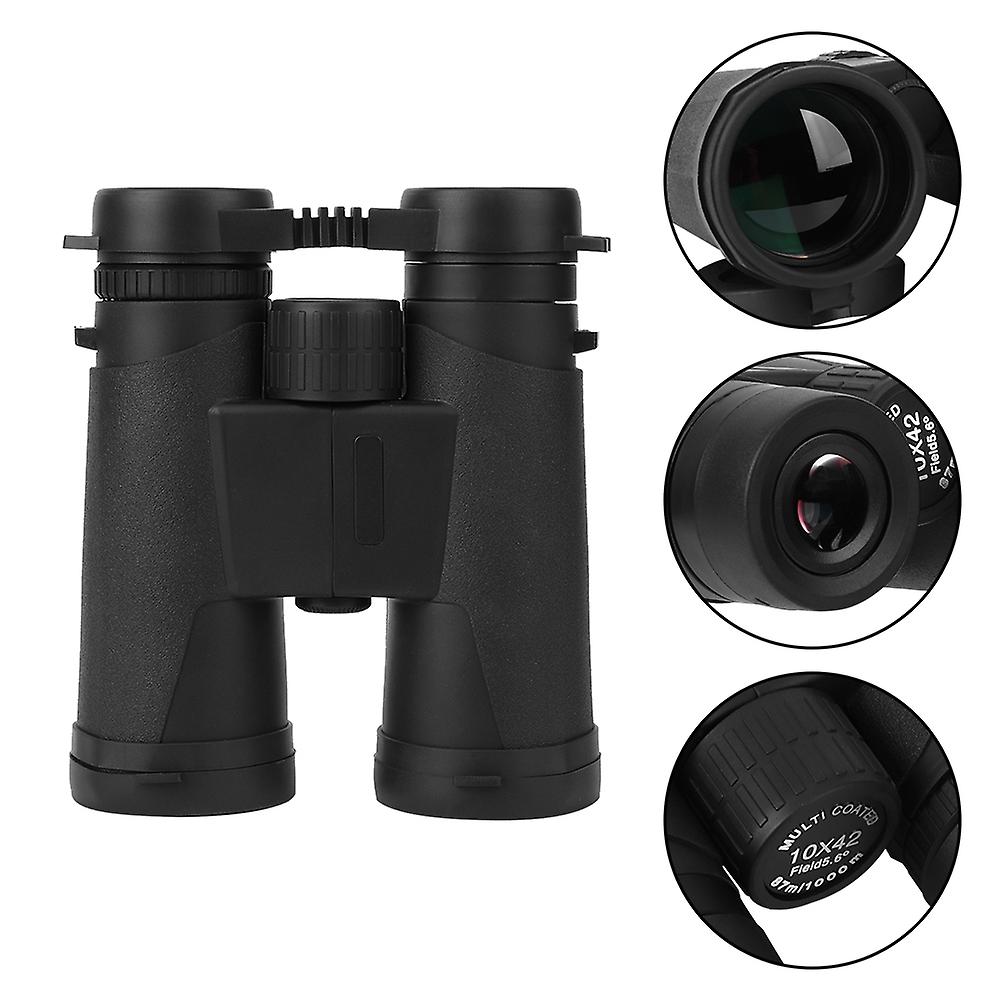 10x42 Binoculars Bak4 Portable Telescope With Universal Cilp For Outdoor Hunting Hunting