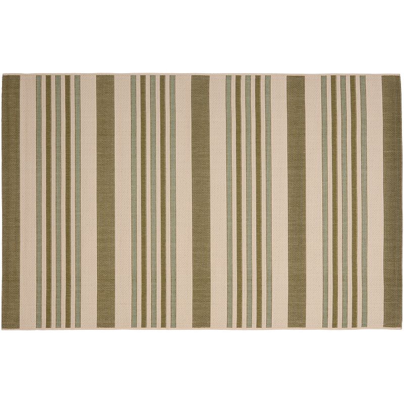 Safavieh Courtyard Ribbon Stripe Indoor Outdoor Rug