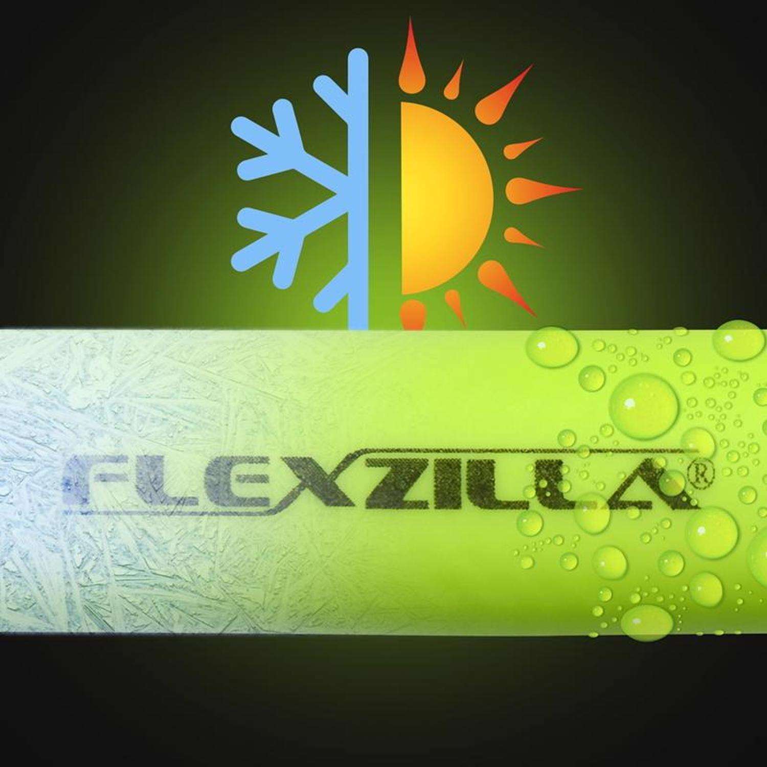 Flexzilla Pro 100 ft. L X 1/4 in. D Hybrid Polymer Air Hose 300 psi Zilla Green