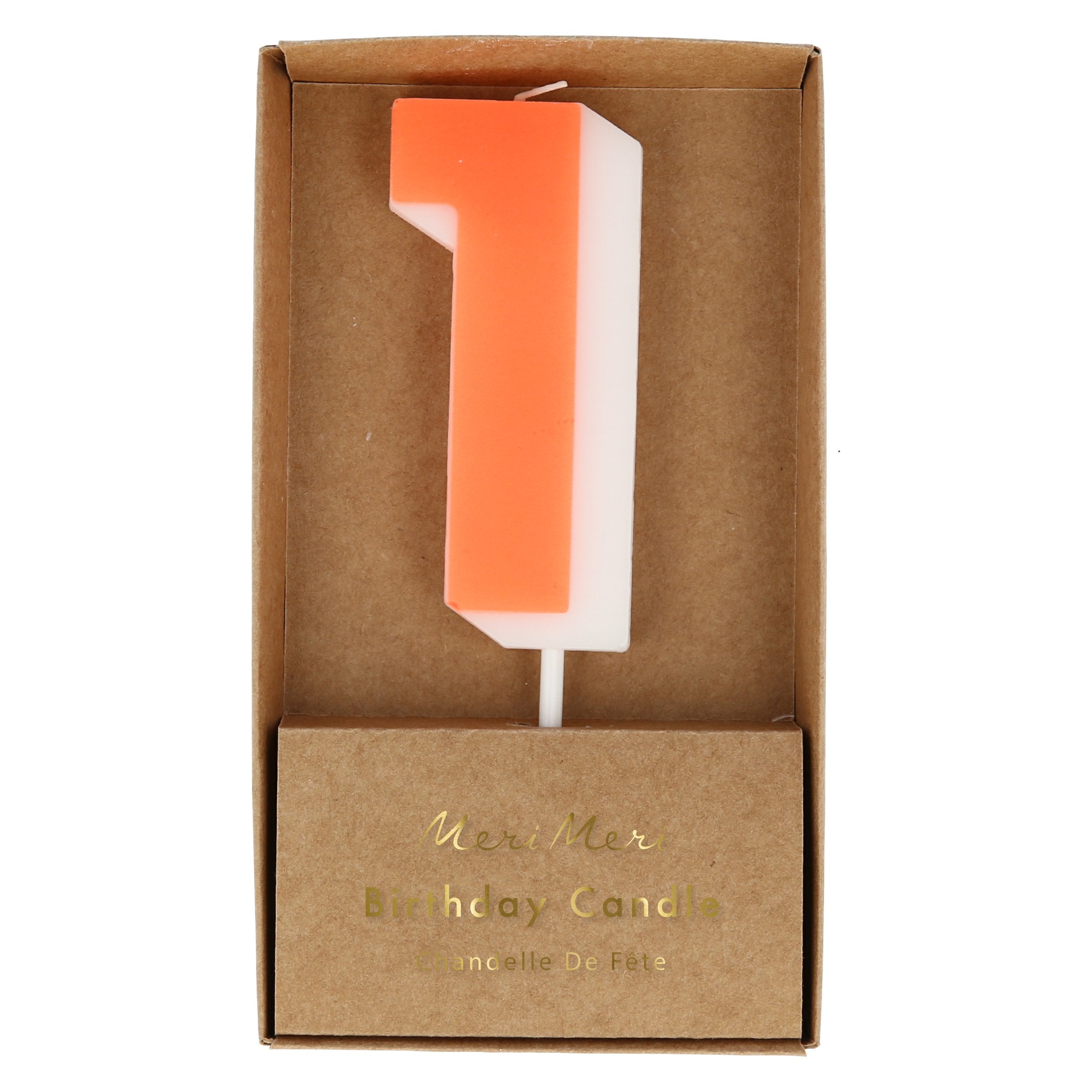 Color Numbered Candle