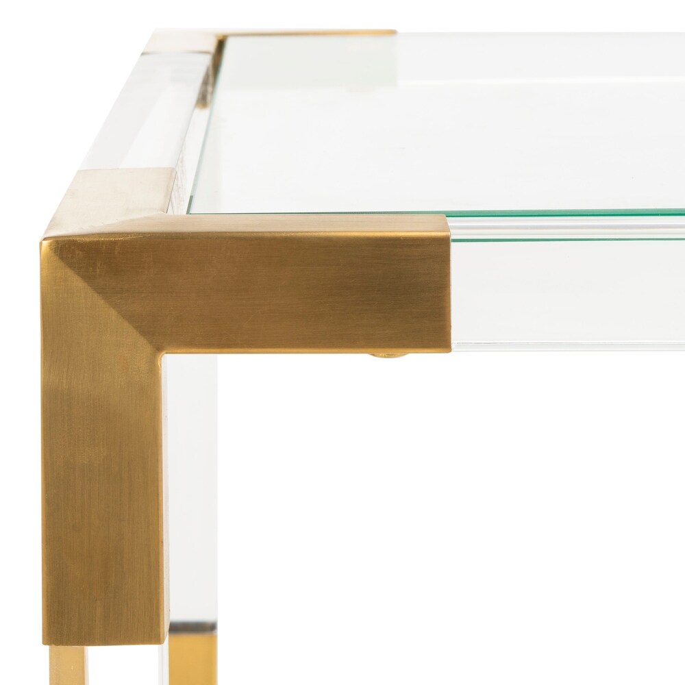 SAFAVIEH Couture Louisa Acyrlic End Table   28\