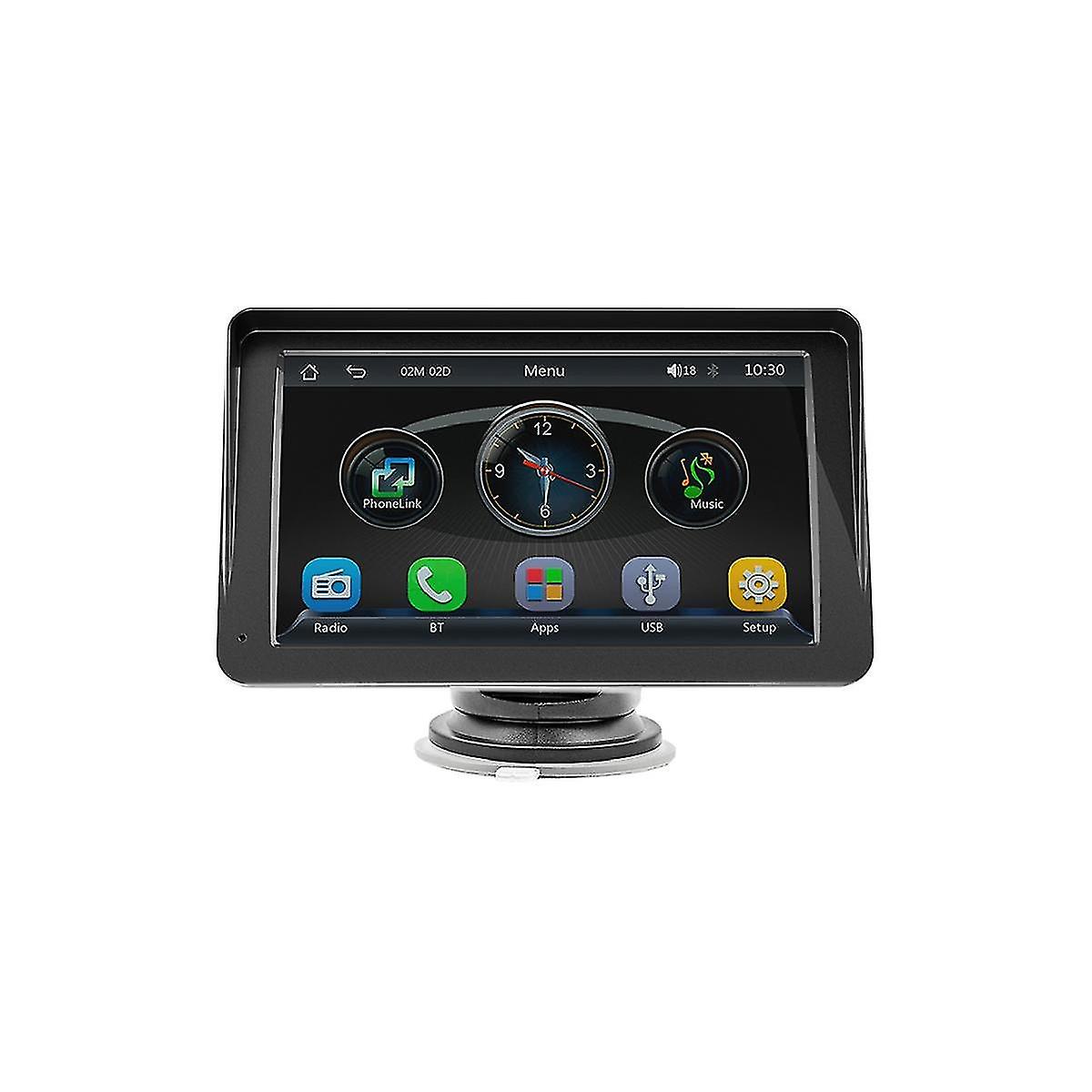 For 7 Inch Android Universal Car Mp5 With Carplay Central Control Multimedia Player， Navigator Gps