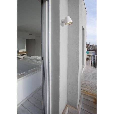 Applique murale extérieure FARO Gina - Spot jardin design LED