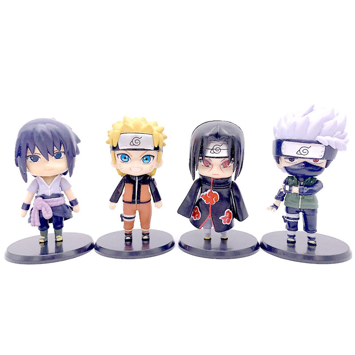 4pcs Kakashi Uzumaki Naruto Action Figure Toy Model