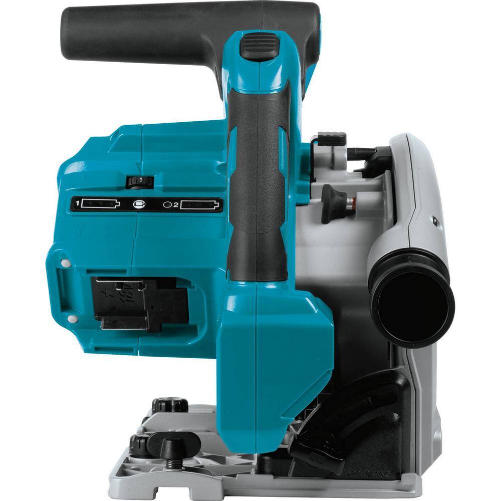 Makita 18V X2 LXT Lithium-Ion (36V) Brushless Cordless 6-12 in. Plunge Circular Saw (Tool Only) with 55T Carbide Blade XPS01Z