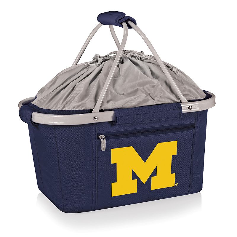 Picnic Time Michigan Wolverines Metro Insulated Picnic Basket