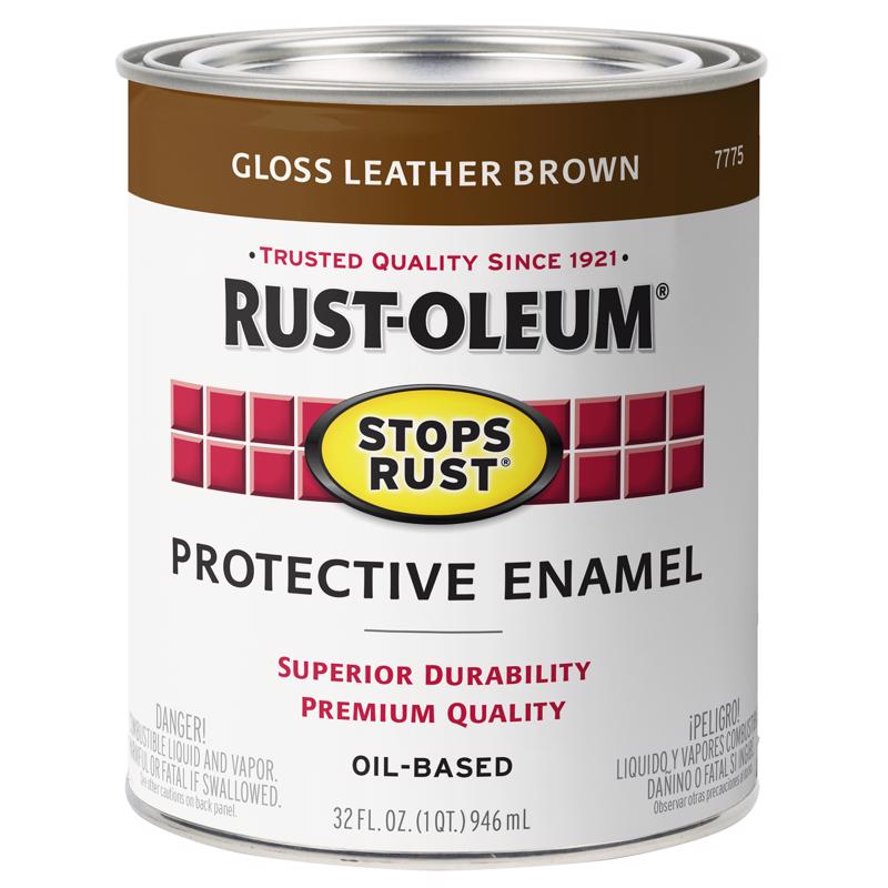 PAINT QT LEATHER BRN R-O