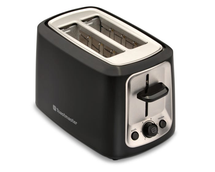 Toastmaster 2-Slice Cool Touch Toaster with Stainless Steel Accents - TM-26TS