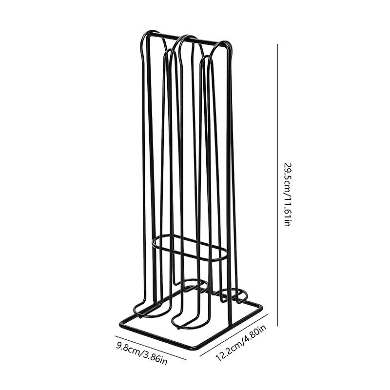 Vertical Coffee Capsule Holder Coffee Pod Stand Office Kitchen Desktop Capsules Storage Rack With Stable Base Coffee Tools