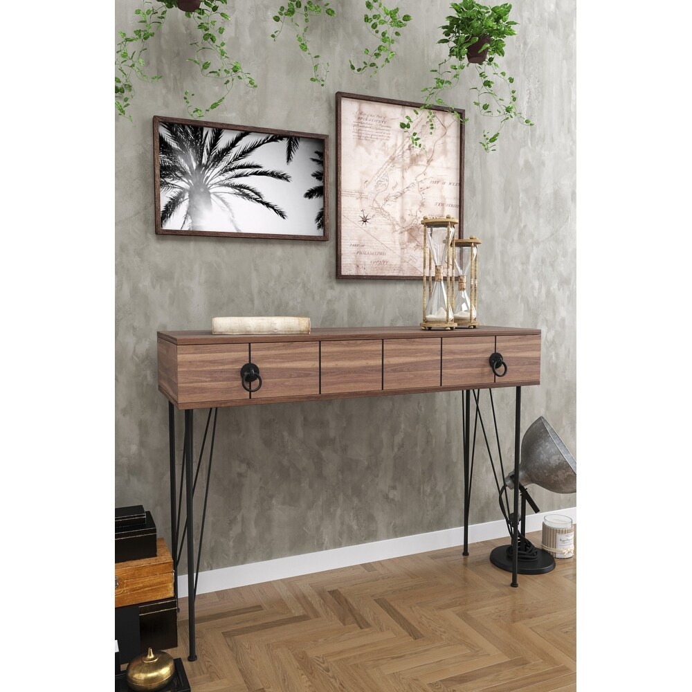 Asia Metal Legs Console Table