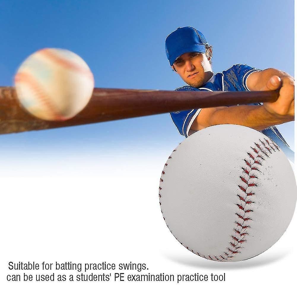 Professional Baseballs， Pvc Hand-stitched Soft Foam Baseballs For Adult Youth Training Professional