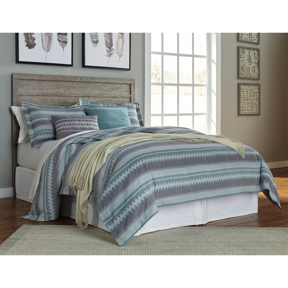 Culverbach Grey Panel Headboard - - 14253581