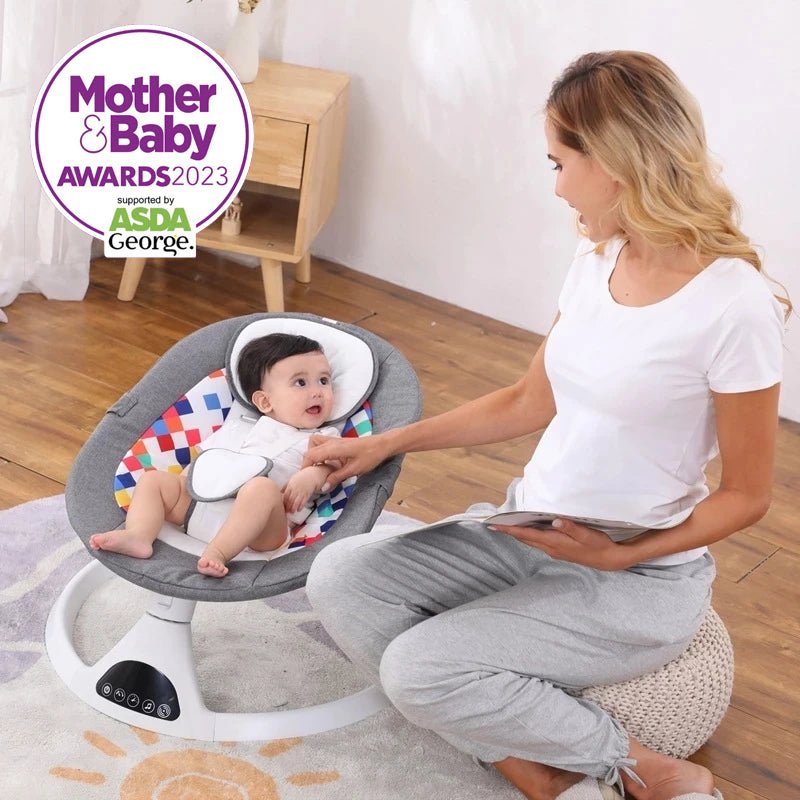 Grandeur Electric Baby Infant Swing Rocker Chair With Remote Control