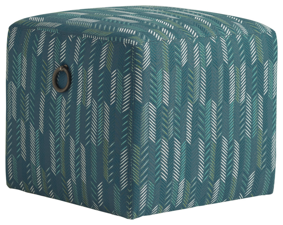 Jupiter Ottoman   Contemporary   Footstools And Ottomans   by Lexington Home Brands  Houzz