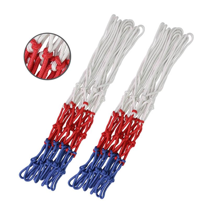 Pack of 2 Heavy Basketball Net Outdoor All-Weather Standard Outdoor Indoor L 50cm Dia 3mm