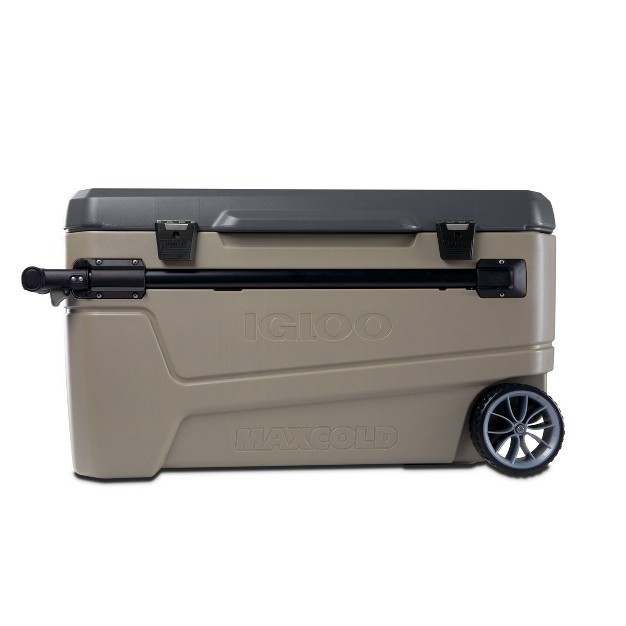 Igloo Sportsman Sunset Glide 110qt Hard Sided Cooler Beige