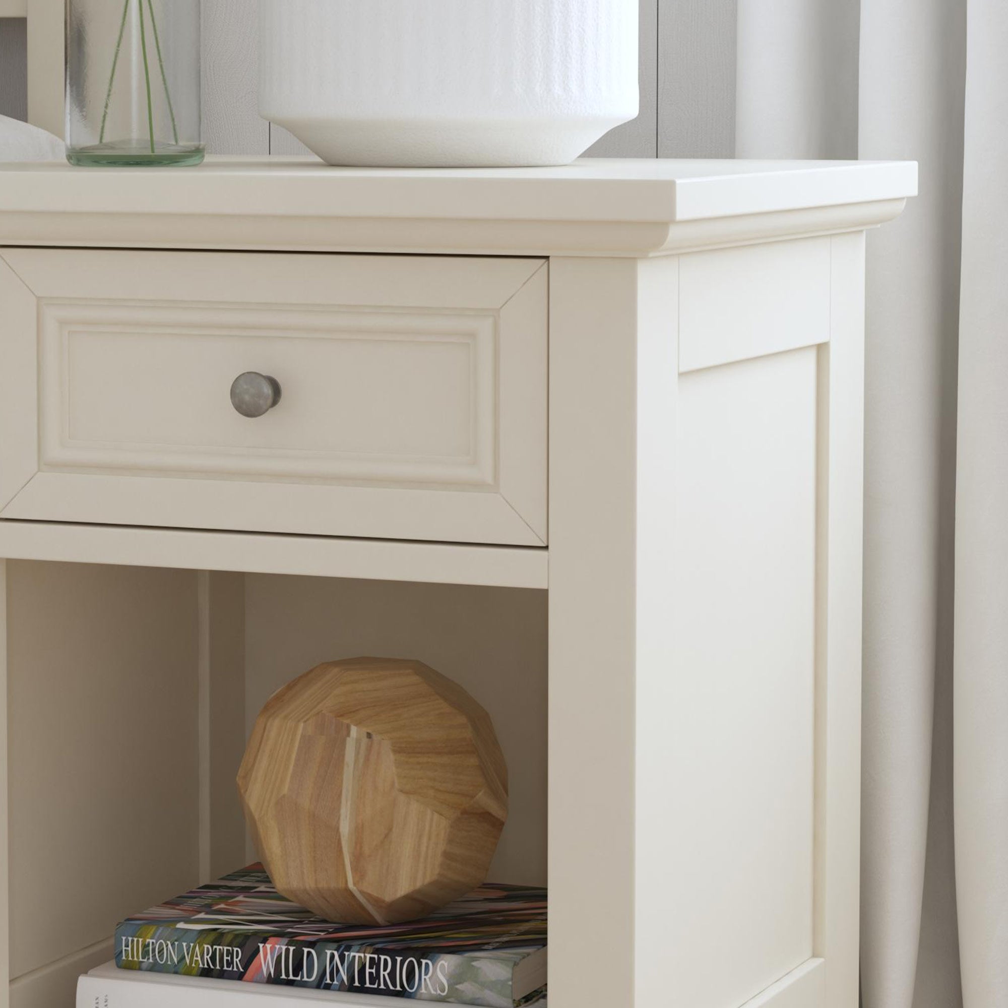 Naples Off-White Nightstand