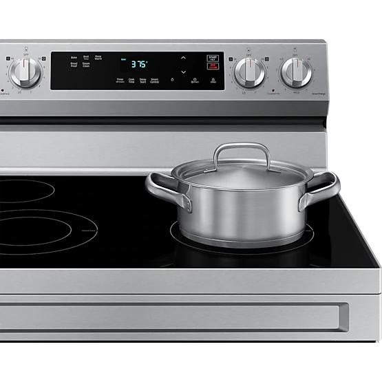  30-inch Freestanding Electric Range with WI-FI Connect NE63A6111SS/AC