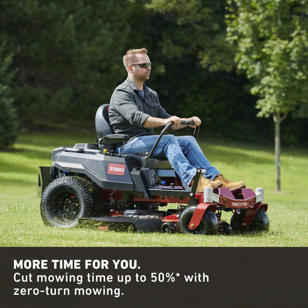 Toro 60 in. 24.5 HP TimeCutter IronForged Deck Commercial V-Twin Gas Dual Hydrostatic Zero Turn Riding Mower 75760