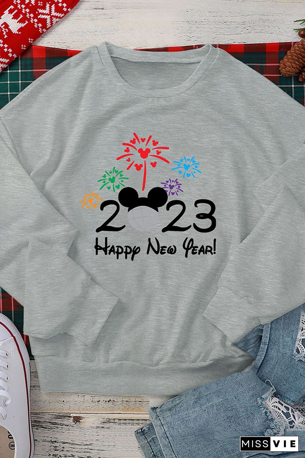 Happy New Years 2023 Couple Sweatshirt Wholesale