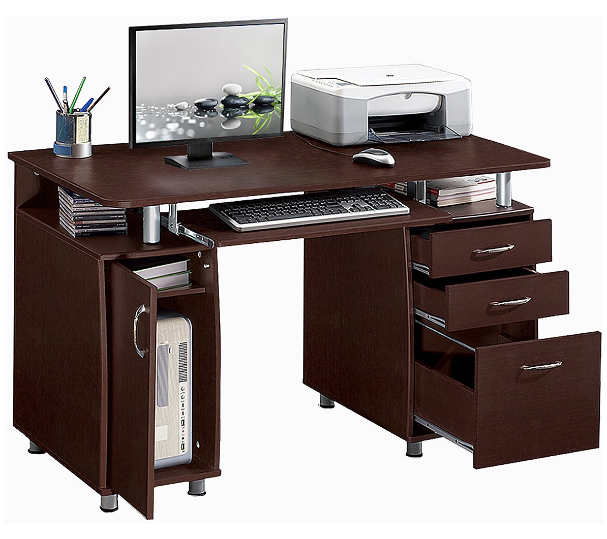 Complete Workstation Computer Desk with Storage