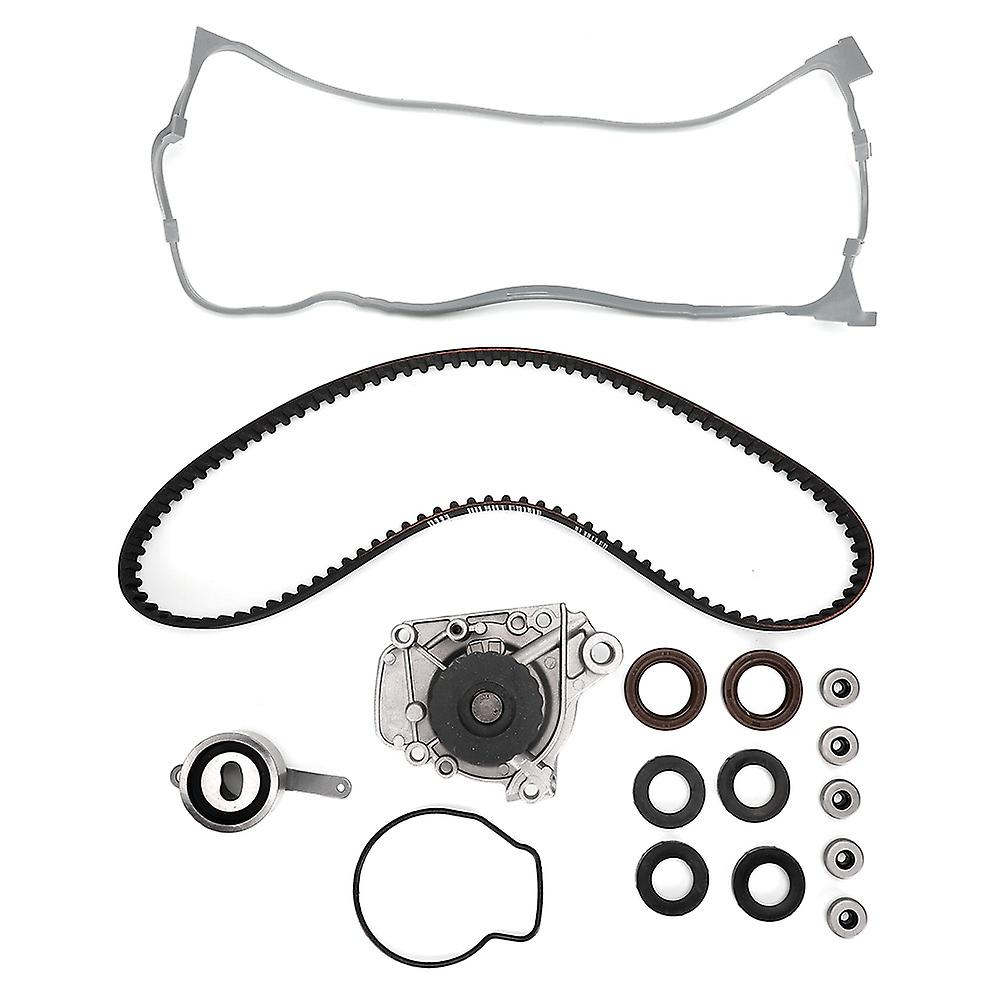 Timing Belt + Water Pump Valve Cover Kit Cpw9761 Fits For Honda Civic Del Sol 1.6l Sohc 1996-2000