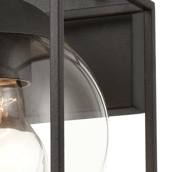 Cubed 1-Light sconce in  Charcoal Shopping - The Best Deals on Outdoor Wall Lanterns | 38346595