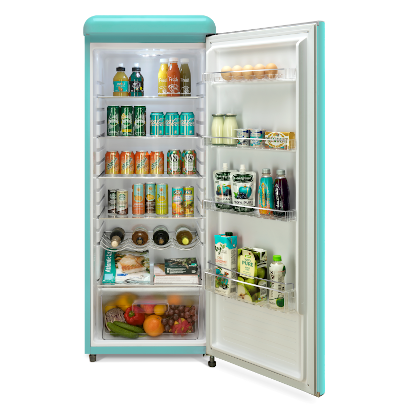 Marathon ERAR88TIF Epic 9 cuft AquaTurquoise Retro All Refrigerator