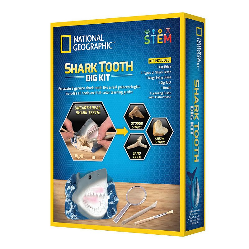 National Geographic Shark Tooth Dig Kit