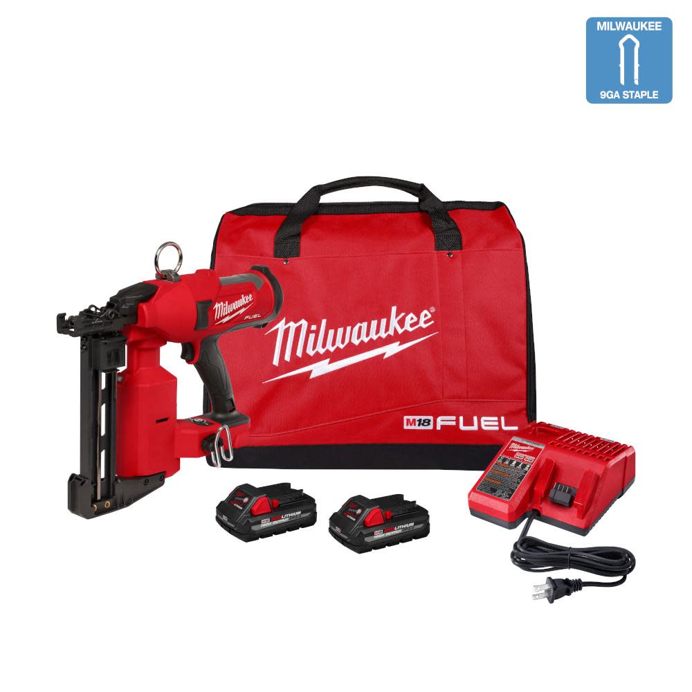 Milwaukee M18 FUEL Utility Fencing Stapler Kit ;