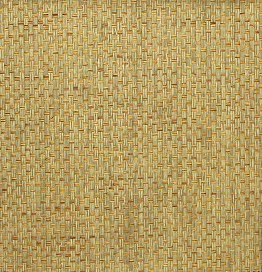 Sample Paper Weave Wallpaper in Caramel and Beige from the Winds of the Asian Pacific Collection by Burke Decor