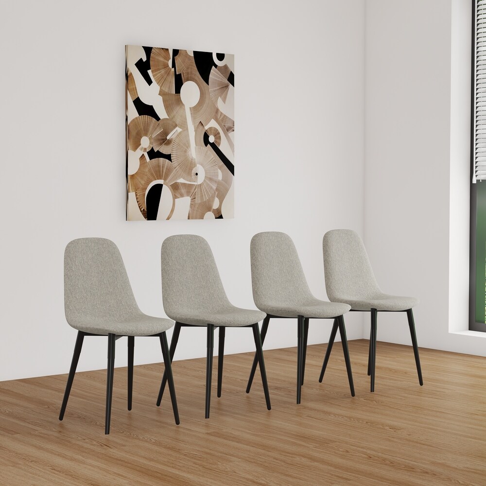 Modern 5 Piece Wooden Dining Set with 31.4\