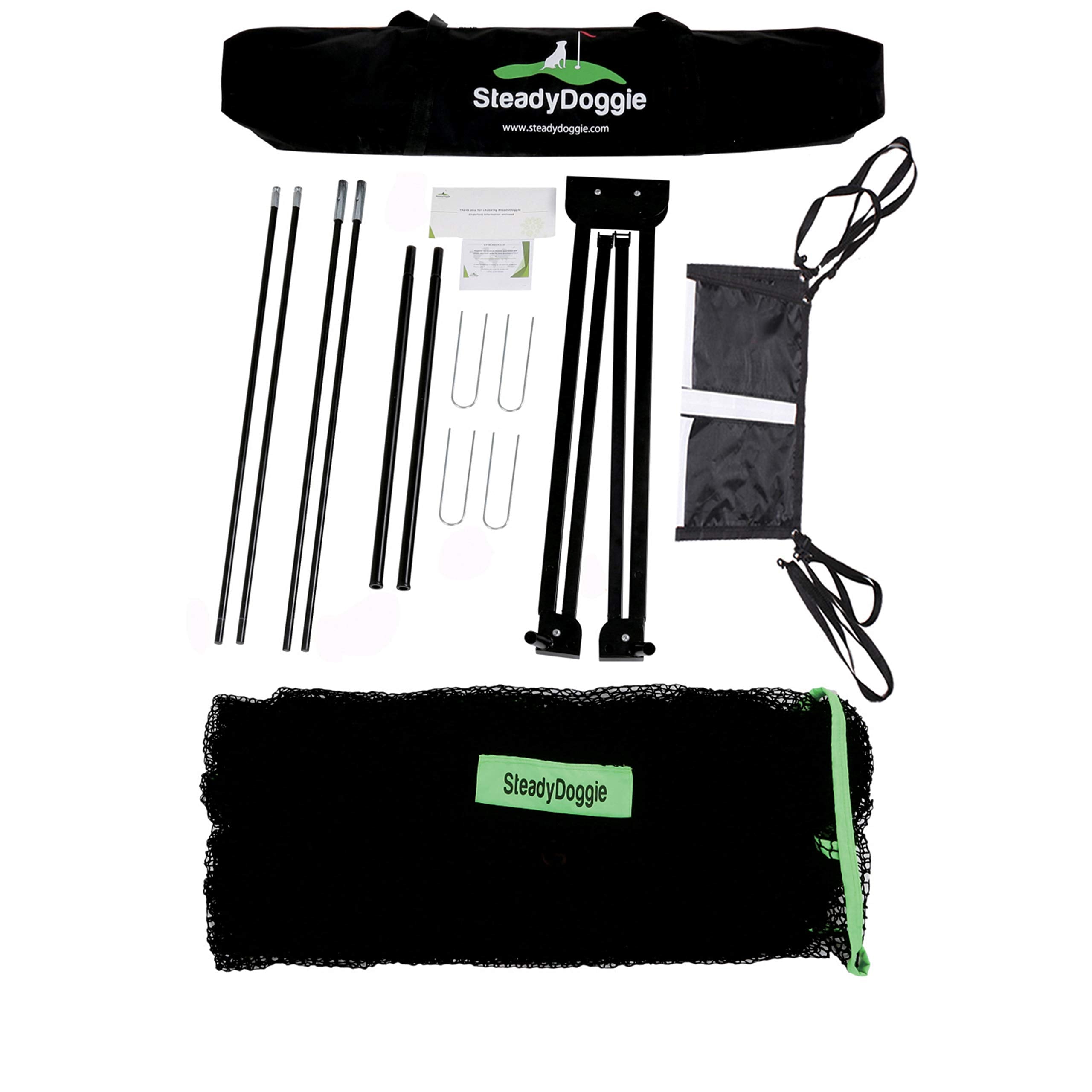 Steadydoggie Golf Net Bundles - Includes Professional Patent Pending Golf