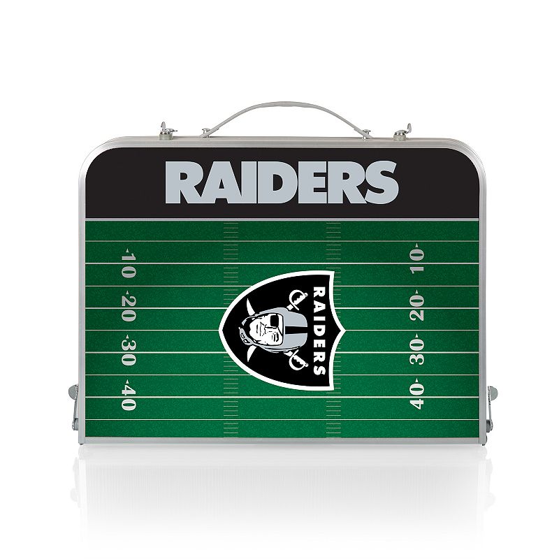 Picnic Time Las Vegas Raiders Mini Portable Folding Table