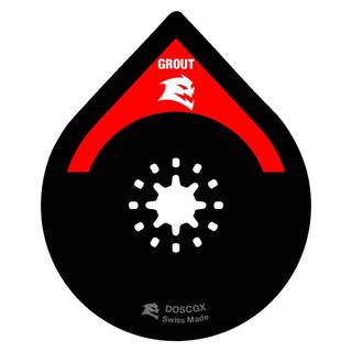 DIABLO 2-34 in. Starlock Carbide Grit Oscillating Blade for Grout and Mortar DOSCGX