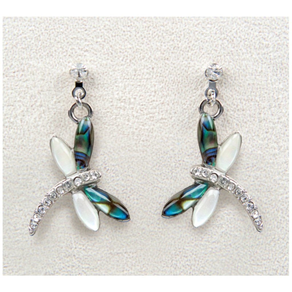 Wild Pearle  Dragonfly Dance Earrings