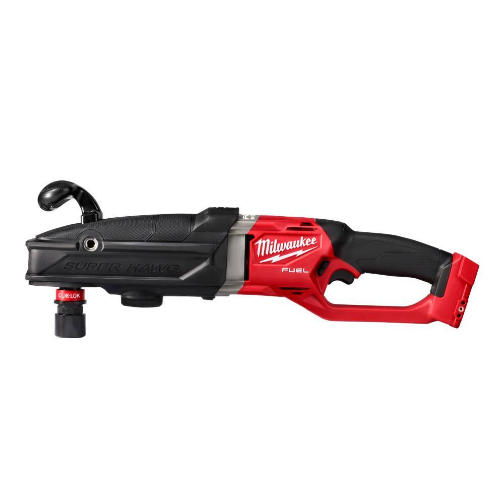 MW M18 FUEL 18V Lithium-Ion Brushless Cordless GEN 2 SUPER HAWG 716 in. Right Angle Drill (Tool-Only) 2811-20