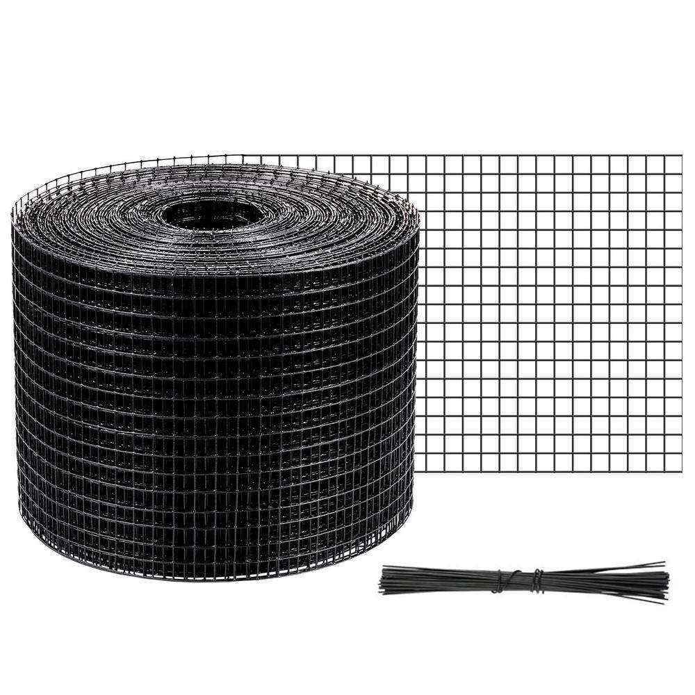 VEVOR Solar Panel Bird Wire 8 in. x 98 ft. Solar Panel Critter Guard Removable Garden Fence Guard Wire Roll Kit with Zip Ties TYNDCBBHWYCW8L9U3V0