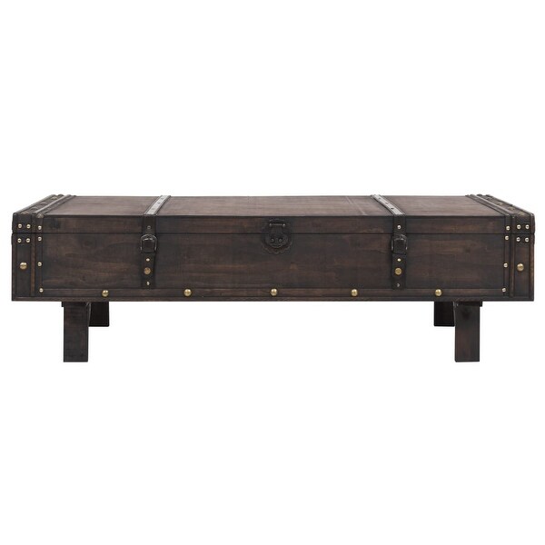 Coffee Table Solid Wood Vintage Style 47.2