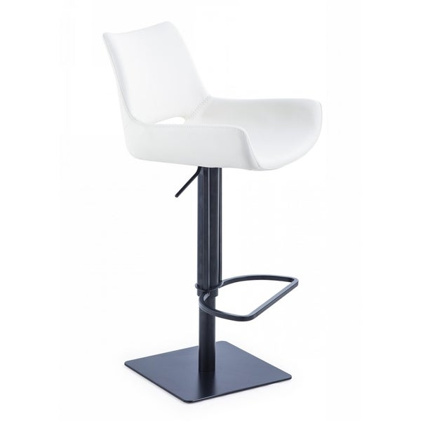 Modrest Niles Modern White Bar Stool